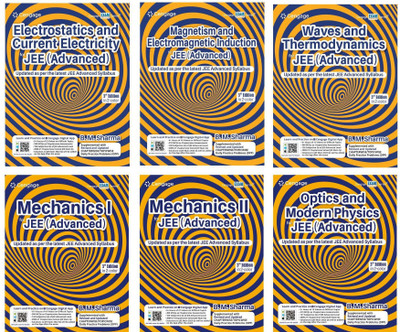 Cengage JEE ( Mains & Advanced ) Set Of 6 Books: Mechanics 1, Mechanics 2, Waves & Thermo., Optics & Modern Physics, Electrostatics & Current Elec., Magnetism & Electro. Induction New Edition 2022(Paperback, B M SHARMA)