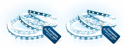 Crompton 300 LEDs 196.85 inch White Steady Strip Rice Lights(Pack of 2)