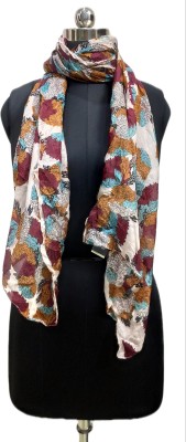 Divas Choice By SE Floral Print Chiffon Women Stole