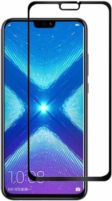 DMJHP Edge To Edge Tempered Glass for Honor 8X(Pack of 1)