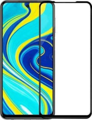 DMJHP Edge To Edge Tempered Glass for mi Redmi Note 9 Pro Max(Pack of 1)