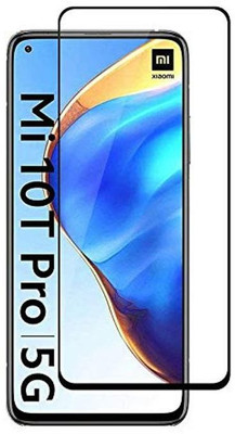 DMJHP Edge To Edge Tempered Glass for mi 10T Pro(Pack of 1)