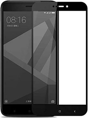 DMJHP Edge To Edge Tempered Glass for Mi Redmi 4A(Pack of 1)