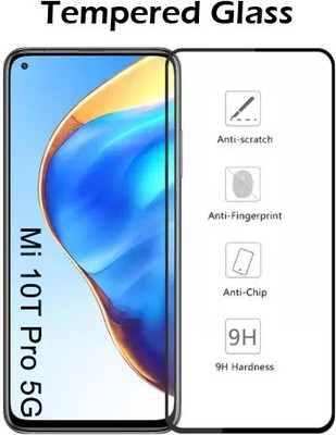 Mobikings Edge To Edge Tempered Glass for Mi 10T, Mi 10T Pro(Pack of 1)