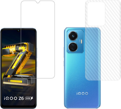 Vatsin Front and Back Screen Guard for iQOO Z6 44W(Pack of 2)