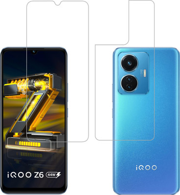 Ten To 11 Front and Back Screen Guard for iQOO Z6 44W(Pack of 2)