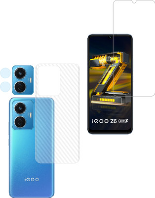 Ten To 11 Front and Back Tempered Glass for iQOO Z6 44W(Pack of 3)