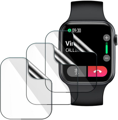 Enlinea Edge To Edge Screen Guard for Fire-Boltt Ring Watch Screen Protector(Pack of 3)