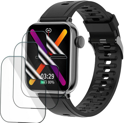 FCS Edge To Edge Screen Guard for Fire-Boltt Supreme Watch Screen Protector(Pack of 3)