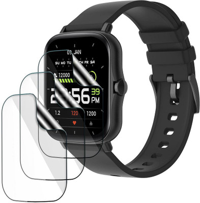 FCS Edge To Edge Screen Guard for Fire-Boltt Beast Pro Watch Screen Protector(Pack of 3)