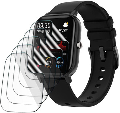 Enlinea Edge To Edge Screen Guard for Fire-Boltt Bsw001 Watch Screen Protector(Pack of 5)