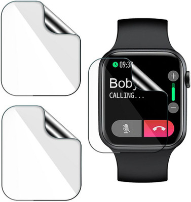 FCS Edge To Edge Screen Guard for Fire-Boltt Ninja Call Watch Screen Protector(Pack of 3)