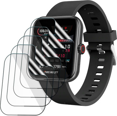 Enlinea Edge To Edge Screen Guard for Fire Bolt Ai Watch(Pack of 5)