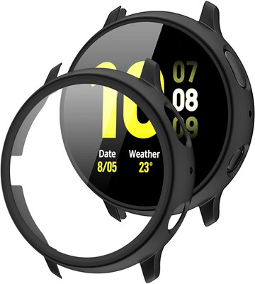 RAGRO Tempered Glass Guard for Samsung Galaxy Watch Active 2 (40mm) built-in Screen Protector With Bumper Case(Pack of 1)