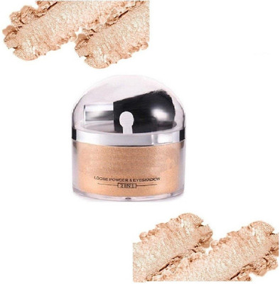 tanvi27 HIGH QUALITY SHIMMERRY SHINE WHITENING SHIMMER LOOSE POWDER  Highlighter(GOLD)