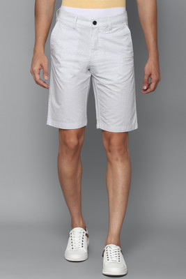 Allen Solly Printed Men Grey Regular Shorts