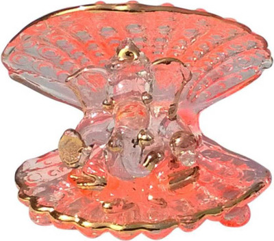 AFAST Handcrafted Decorative Crystal Glass Idol Figurine_HD162 Decorative Showpiece  -  12 cm(Glass, Clear)