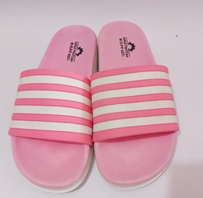 Sun Sports Women Slides(Pink , 9)