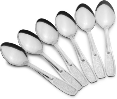 OMEGA Steel Table Spoon Set(Pack of 6)