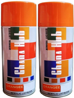 GHANA HUB PREMIUM CUBE F1 DOUBLE Multicolor Spray Paint 900 ml(Pack of 2)