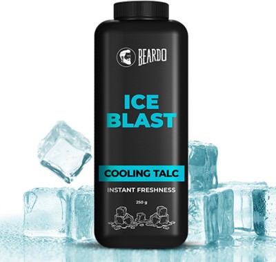 BEARDO Ice Blast Cooling Talc | Menthol Talc for Men