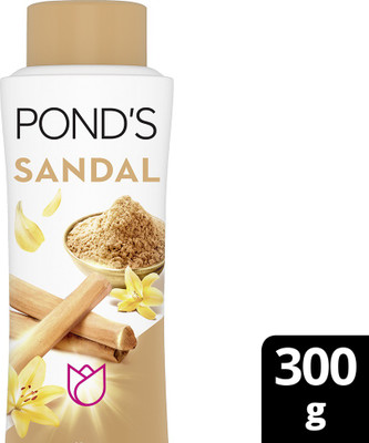 Pond`s Sandal Radiance Talcum Powder Natural Sunscreen(300 g)