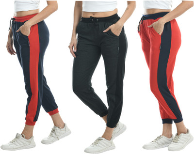 KAVYA Solid Women Multicolor Track Pants