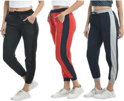 KAVYA Solid Women Multicolor Track Pants