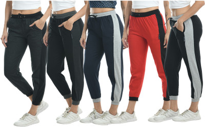 KAVYA Solid Women Multicolor Track Pants