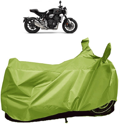 Autoprime Two Wheeler Cover for Honda(CB1000R Plus, Green)