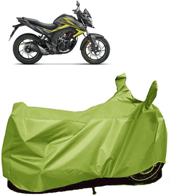 AutoFave Two Wheeler Cover for Honda(CB Hornet 160, Green)