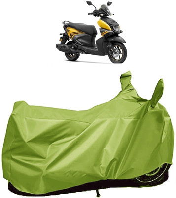 AutoFave Two Wheeler Cover for Yamaha(Ray-ZR 125FI BS6, Green)