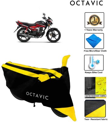 octavic Waterproof Two Wheeler Cover for Honda(CB Shine, Yellow)