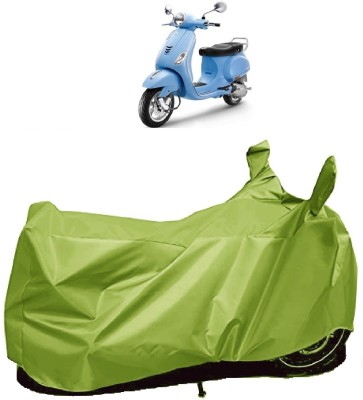 Autoprime Two Wheeler Cover for Piaggio(Vespa VXL, Green)