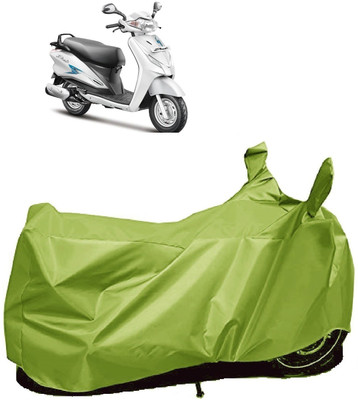 ANTOFY Two Wheeler Cover for Hero(Duet VX 110CC, Green)