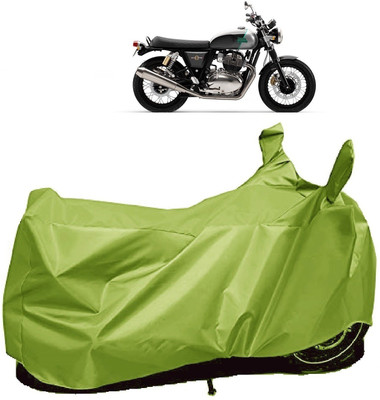 Autoprime Two Wheeler Cover for Royal Enfield(Twin, Green)