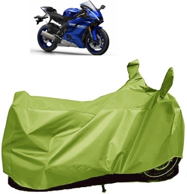 AutoFave Two Wheeler Cover for Yamaha(YZF R25, Green)