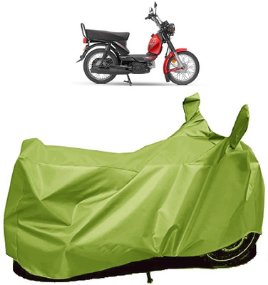 ANTOFY Two Wheeler Cover for TVS(XL 100, Green)