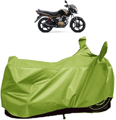 ANTOFY Two Wheeler Cover for TVS(Victor Premium, Green)