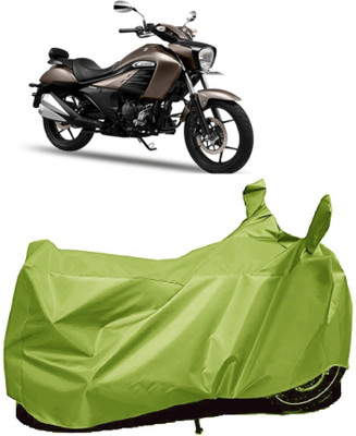 AutoFave Two Wheeler Cover for Suzuki(Intruder 250, Green)