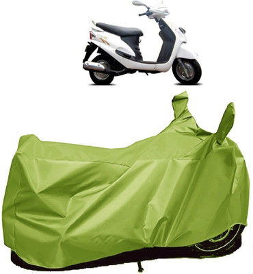 AutoFave Two Wheeler Cover for Mahindra(Rodeo UZO, Green)