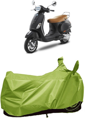 AutoFave Two Wheeler Cover for Vespa(Vespa VXL 150, Green)