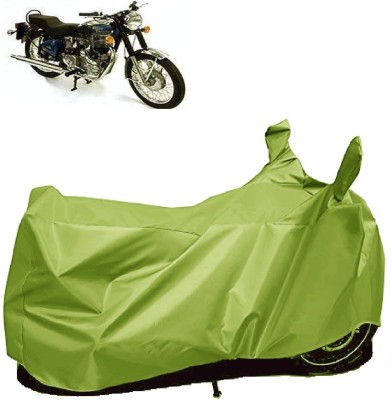 Autoprime Two Wheeler Cover for Royal Enfield(Machismo 500, Green)