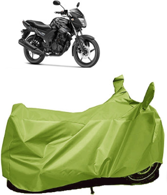 AutoFave Two Wheeler Cover for Yamaha(SZ RR V2.0, Green)