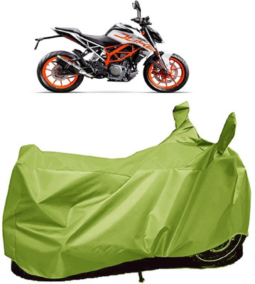 AutoKick Two Wheeler Cover for KTM(Duke 390, Green)