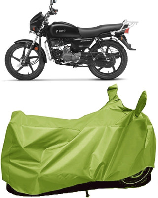 AutoFave Two Wheeler Cover for Hero(MotoCorp Splendor Plus, Green)