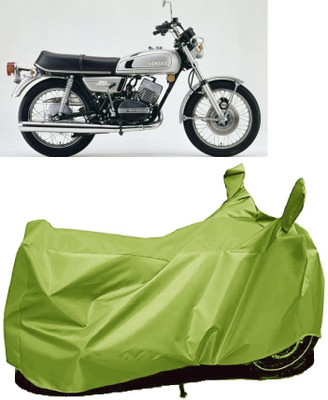 ANTOFY Two Wheeler Cover for Yamaha(RD 350, Green)