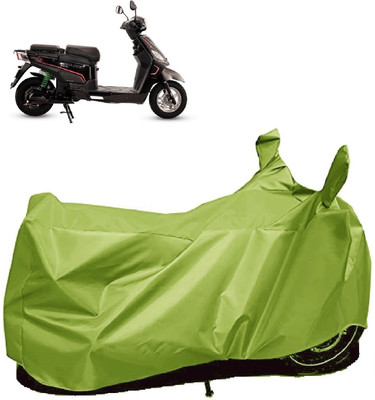 AutoFave Two Wheeler Cover for Hero Electric(Electric NYX e5, Green)
