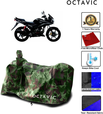 octavic Waterproof Two Wheeler Cover for Honda(CBF Stunner, Green)
