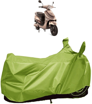 AutoFave Two Wheeler Cover for Hero Electric(Electric Photon, Green)